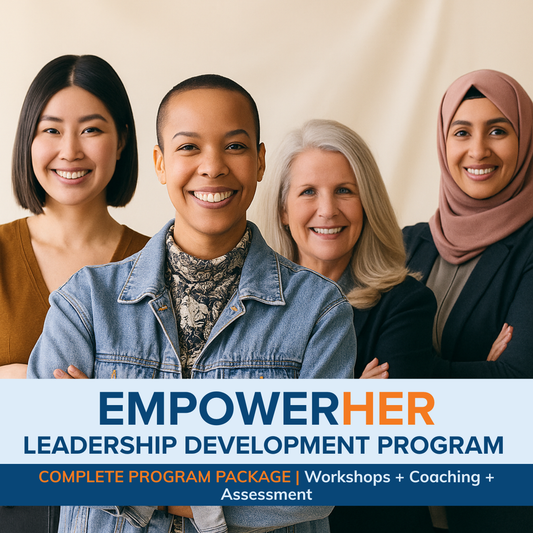 EmpowerHER Leadership Development Program | 5 workshops + 5 Coaching Sessions + Assessment | January 2026 Cohort